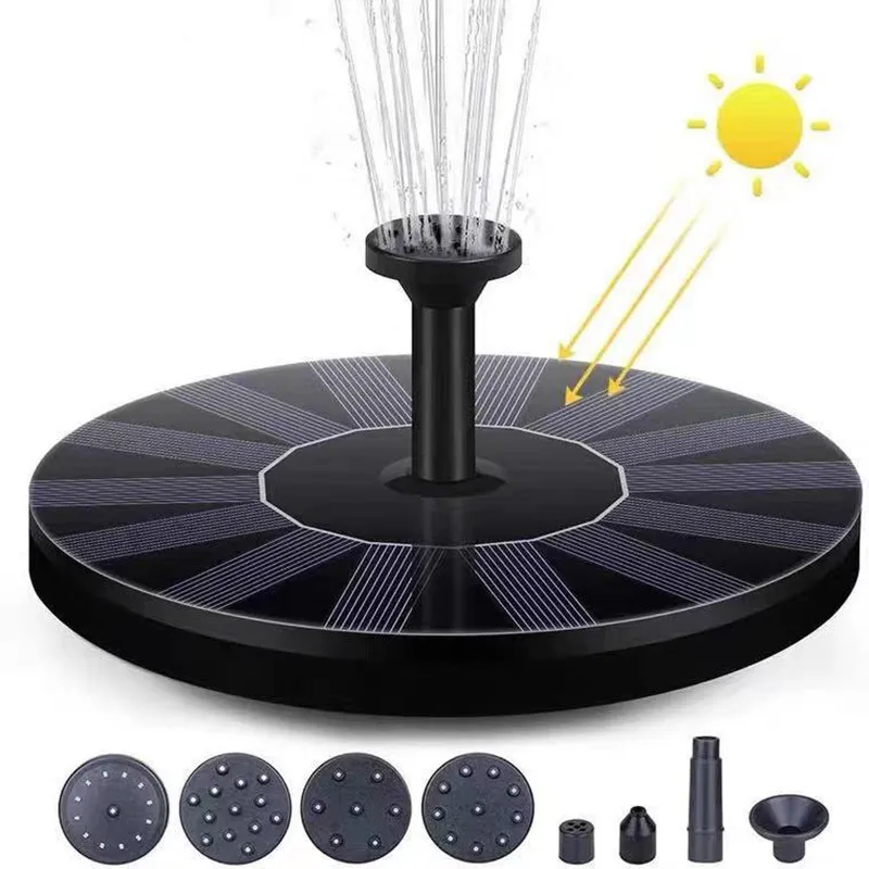 Mini Solar Water Fountain Eco Fountain on Solar Energy Pool Pond Waterfall Garden Decoration Outdoor Bird Bathing Floating
Mini Solar Water Fountain Eco Fountain on Solar Energy Pool Pond Waterfall Garden Decoration Outdoor Bird Bathing Floating