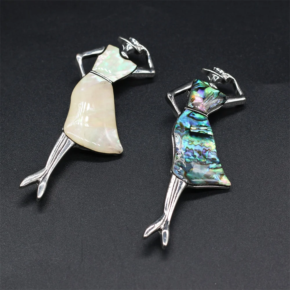 Natural Shell Brooch Dress Lady Brooches for Women Designer Party Office Dress Coat Accessories Fashion Jewelry 28x75mm
Natural Shell Brooch Dress Lady Brooches for Women Designer Party Office Dress Coat Accessories Fashion Jewelry 28x75mm
