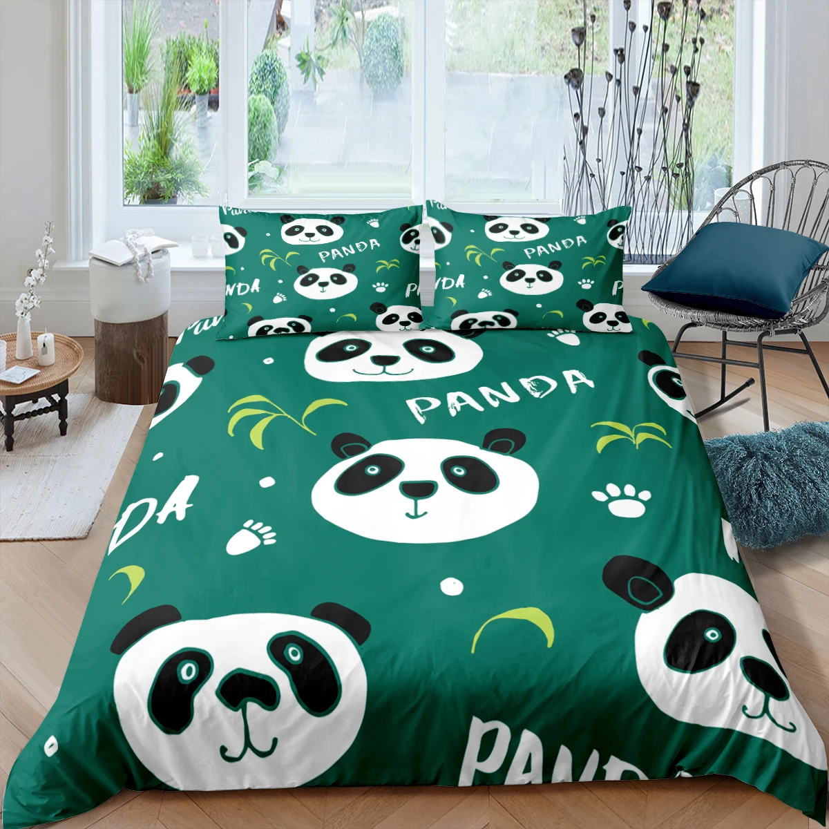 Cute Panda 2/3pcs Queen King Twin Size Comforter Set Luxury Bedding Set 220x240 Printed Duvet Cover Home Textiles Bedclothes 
Cute Panda 2/3pcs Queen King Twin Size Comforter Set Luxury Bedding Set 220x240 Printed Duvet Cover Home Textiles Bedclothes