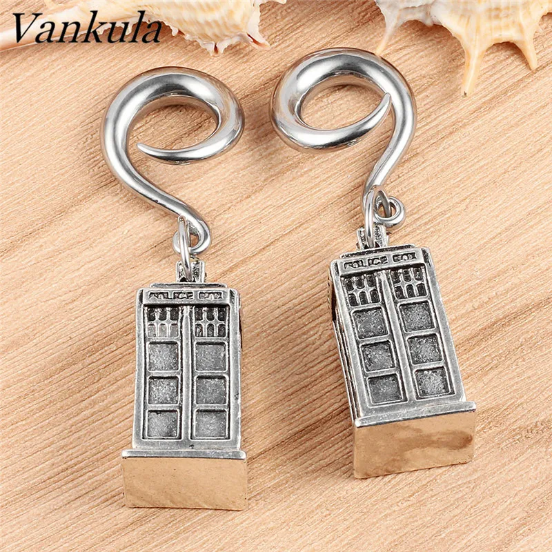 Vankula 2PCS Tridimensional House Ear Flesh Tunnel Ear Weights Steel Stainless Steel Ear Gauges Hooks Ear Piercing Hangers
Vankula 2PCS Tridimensional House Ear Flesh Tunnel Ear Weights Steel Stainless Steel Ear Gauges Hooks Ear Piercing Hangers