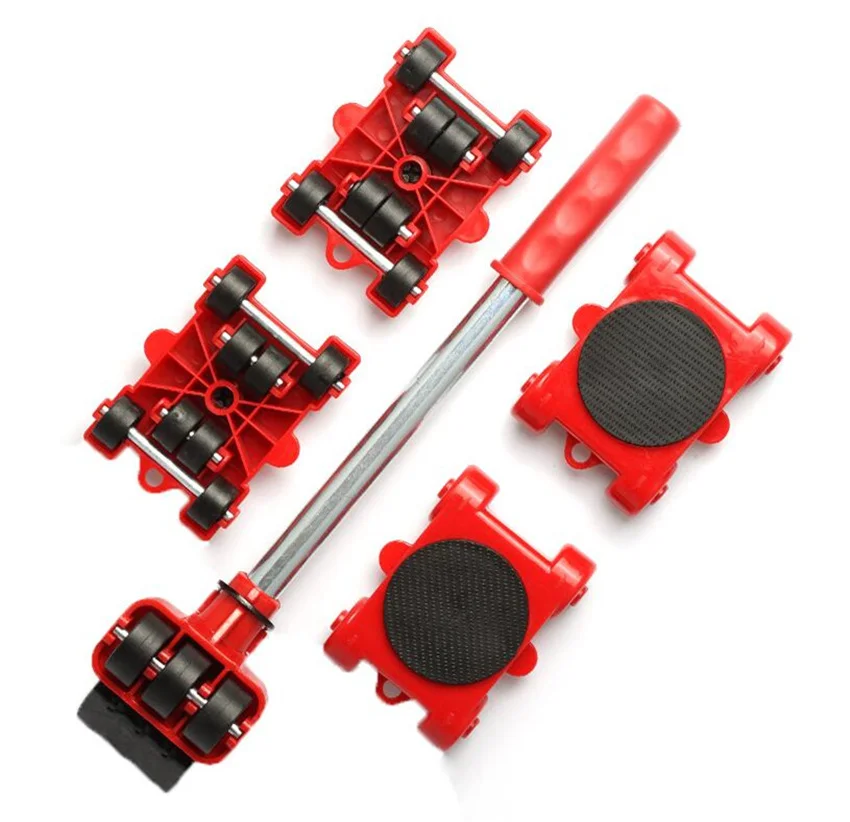 5Pcs/Set Furniture Mover Tool Transport Lifter Heavy Stuffs Moving Wheel Roller Bar Hand Tools Moving Device Tool Dropshipping
5Pcs/Set Furniture Mover Tool Transport Lifter Heavy Stuffs Moving Wheel Roller Bar Hand Tools Moving Device Tool Dropshipping