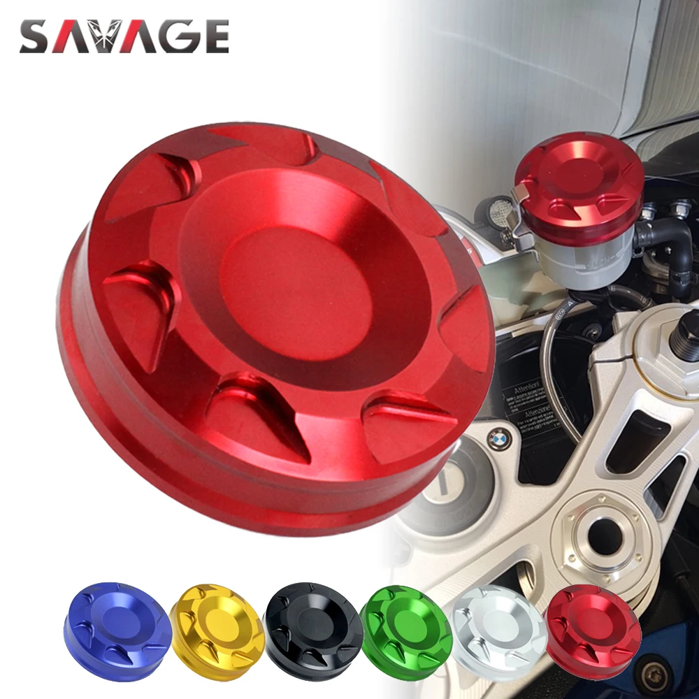 Front Brake Cylinder Reservoir Cap For BMW S1000RR S1000R 2010-2020/ HP4 2011-2015 Motorcycle CNC Oil Fluid Cover S 1000 R RR
Front Brake Cylinder Reservoir Cap For BMW S1000RR S1000R 2010-2020/ HP4 2011-2015 Motorcycle CNC Oil Fluid Cover S 1000 R RR