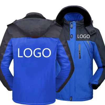 Winter Jacket Men Custom Logo Thick Velvet Warm Coat Male Windproof Hooded Outwear Casual Mountaineering Overcoat C
Winter Jacket Men Custom Logo Thick Velvet Warm Coat Male Windproof Hooded Outwear Casual Mountaineering Overcoat C