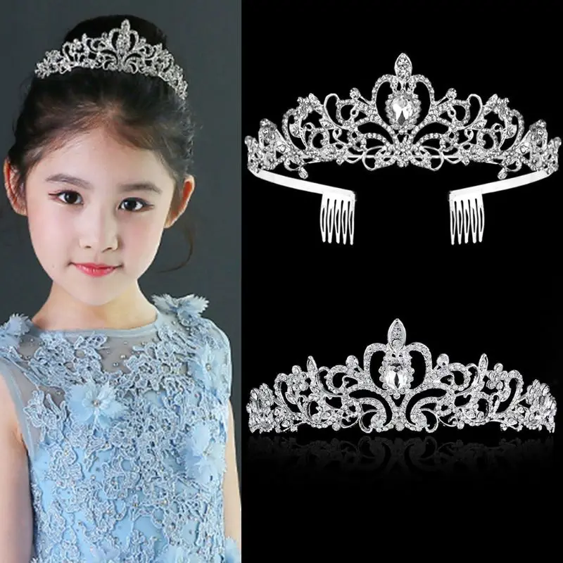 Women Girl Tiara Crowns with Comb Pins Imitation Crystal Glitter Rhinestone Headband Wedding Bridal Prom Party Jewelry Headpiece
Women Girl Tiara Crowns with Comb Pins Imitation Crystal Glitter Rhinestone Headband Wedding Bridal Prom Party Jewelry Headpiece