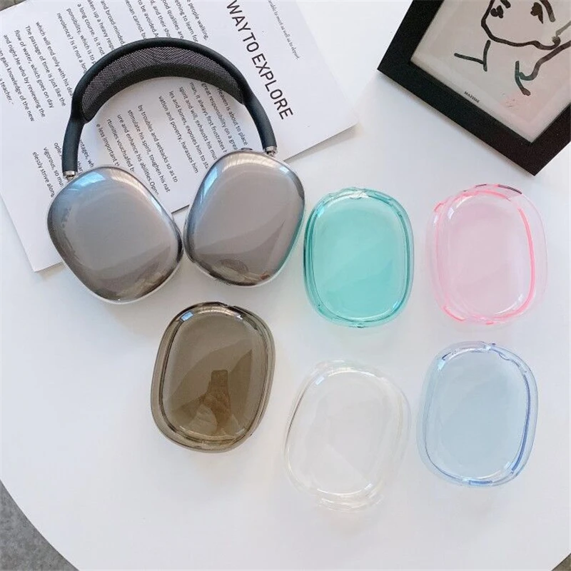 Новейший прозрачный силиконовый мягкий защитный чехол из ТПУ для Airpods Max аксессуары для беспроводных наушников прозрачный чехол
Новейший прозрачный силиконовый мягкий защитный чехол из ТПУ для Airpods Max аксессуары для беспроводных наушников прозрачный чехол