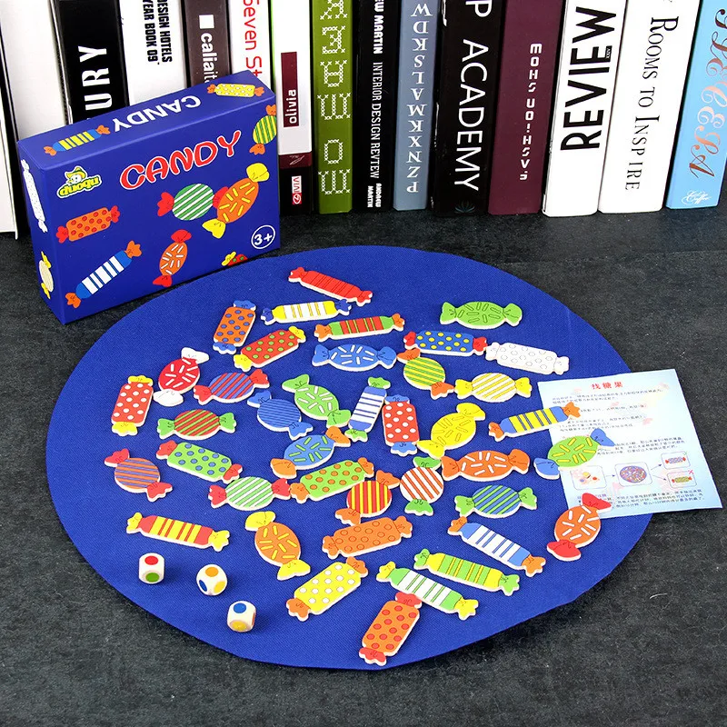 Free shopping Parent child board games educational color/memory matching candy game wooden family candy game for kids 2021
Free shopping Parent child board games educational color/memory matching candy game wooden family candy game for kids 2021