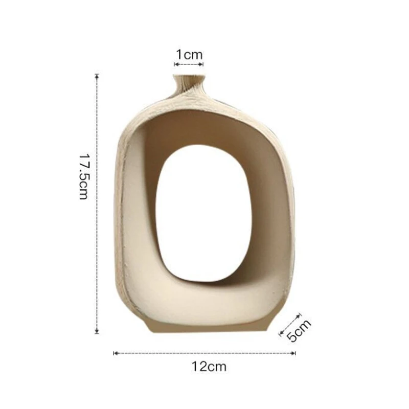New North Europe Style Small Ceramic Vase for Dry Flower Decoration Ornaments Home Vase Home Accessories Living Room Table Decor
New North Europe Style Small Ceramic Vase for Dry Flower Decoration Ornaments Home Vase Home Accessories Living Room Table Decor