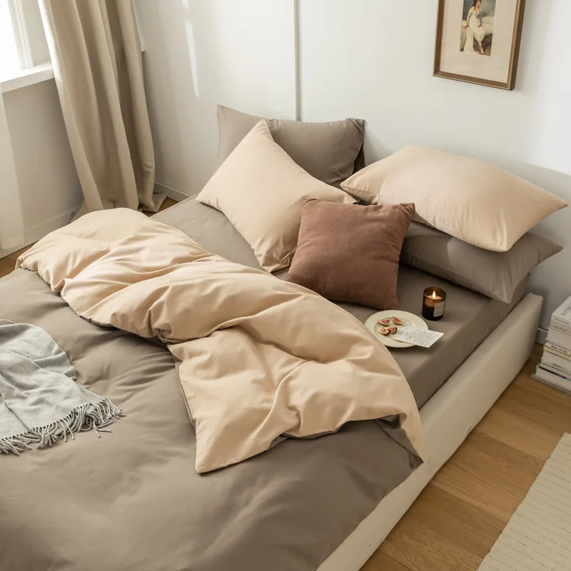 Autumn and Winter Thickened Warm Cotton Bedding Sheet Quilt Cover Fitted Sheet 100 Thread Count Cotton Frosted Four Piece Set
Autumn and Winter Thickened Warm Cotton Bedding Sheet Quilt Cover Fitted Sheet 100 Thread Count Cotton Frosted Four Piece Set
