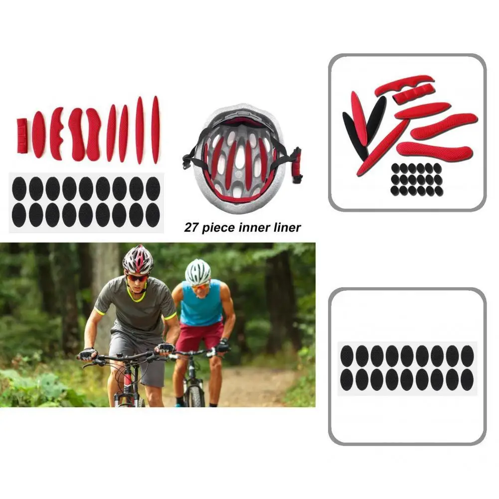 High-quality Helmet Inner Padding Ultralight Red Detachable Helmet Inner Padding Helmet Lining Helmet Pad 27Pcs/Set
High-quality Helmet Inner Padding Ultralight Red Detachable Helmet Inner Padding Helmet Lining Helmet Pad 27Pcs/Set