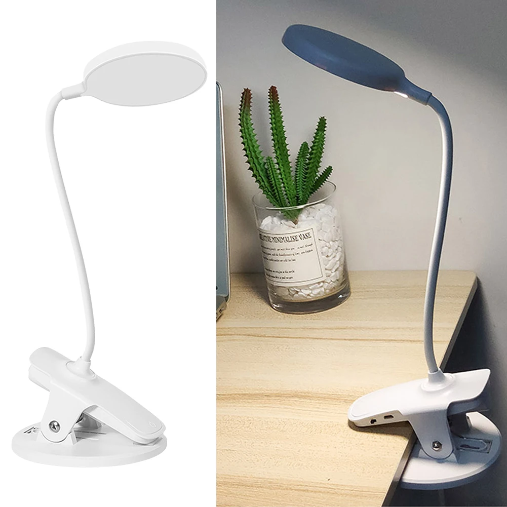 LED Desk Lamp Clip-On Night Light Study Room Adjustable Dimming Reading Lamp Gooseneck Desktop usb Table Light
LED Desk Lamp Clip-On Night Light Study Room Adjustable Dimming Reading Lamp Gooseneck Desktop usb Table Light