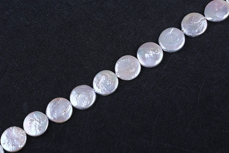 APDGG Natural 18-20mm White Coin Shape AA Natural Freshwater Loose Pearl Beads For women lady jewelry DIY
APDGG Natural 18-20mm White Coin Shape AA Natural Freshwater Loose Pearl Beads For women lady jewelry DIY
