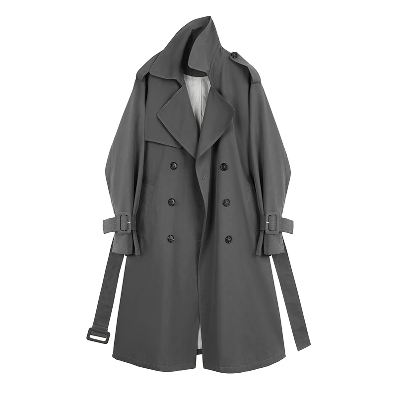 2022 Fashion Windbreaker Women's Clothing Double-breasted Loose Drape Casual Temperament Spring Autumn Trench Coat Female 56C
2022 Fashion Windbreaker Women's Clothing Double-breasted Loose Drape Casual Temperament Spring Autumn Trench Coat Female 56C