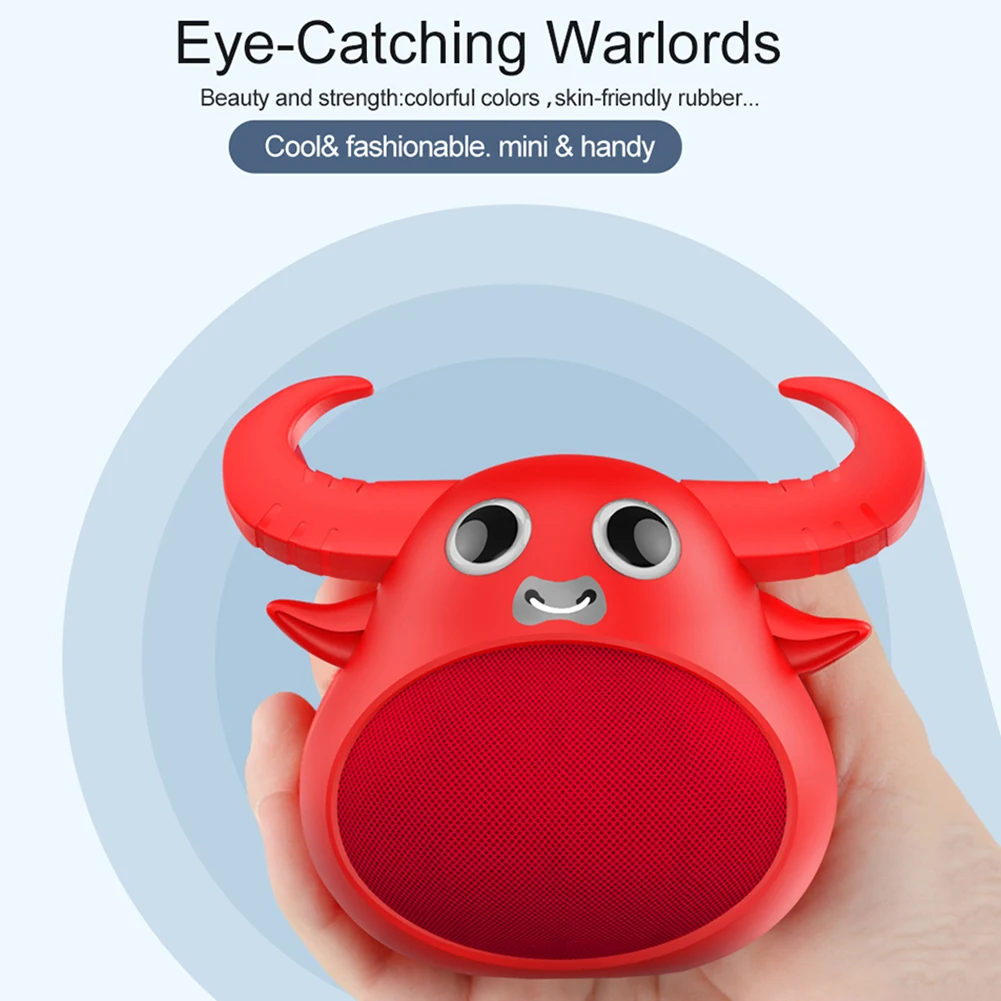 New Cartoon Cow Bluetooth Speaker TWS Mini Soundbar Music Audio Player Stereo Radio Super Bass Ultra Loud Rechargeable speakers
New Cartoon Cow Bluetooth Speaker TWS Mini Soundbar Music Audio Player Stereo Radio Super Bass Ultra Loud Rechargeable speakers