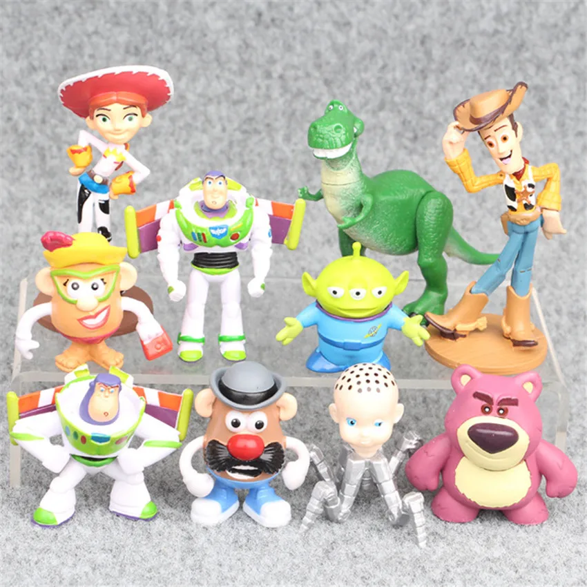 Disney 10Pcs Toy Story 4 Woody Buzz Lightyear Little Alien Dinosaur Bo Peep Action Figures Model Doll Toys for Children Kids
Disney 10Pcs Toy Story 4 Woody Buzz Lightyear Little Alien Dinosaur Bo Peep Action Figures Model Doll Toys for Children Kids