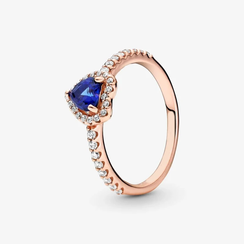 2021 New Free shipping Authentic 925 Sterling Silver Sparkling Blue Elevated Heart Rings For Women European Original DIY Jewelry
2021 New Free shipping Authentic 925 Sterling Silver Sparkling Blue Elevated Heart Rings For Women European Original DIY Jewelry