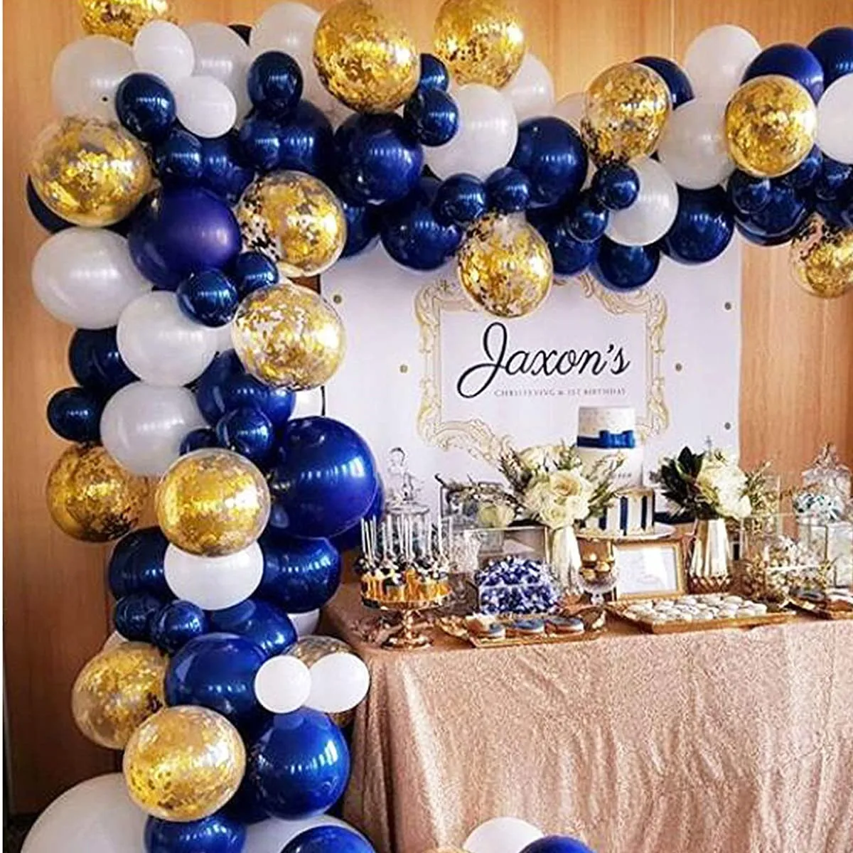 102pcs/lot Navy Blue Gold Metallic Balloon Arch Kit Wedding Birthday Party Macaron Latex Confetti Balloons Garland Decor Balaos
102pcs/lot Navy Blue Gold Metallic Balloon Arch Kit Wedding Birthday Party Macaron Latex Confetti Balloons Garland Decor Balaos