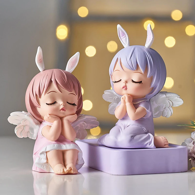 Cute Angel Baby Figurines Fairy Garden Miniatures Resin Ornaments Creative Home Decoration Accessories Birthday Gift Room Decor
Cute Angel Baby Figurines Fairy Garden Miniatures Resin Ornaments Creative Home Decoration Accessories Birthday Gift Room Decor