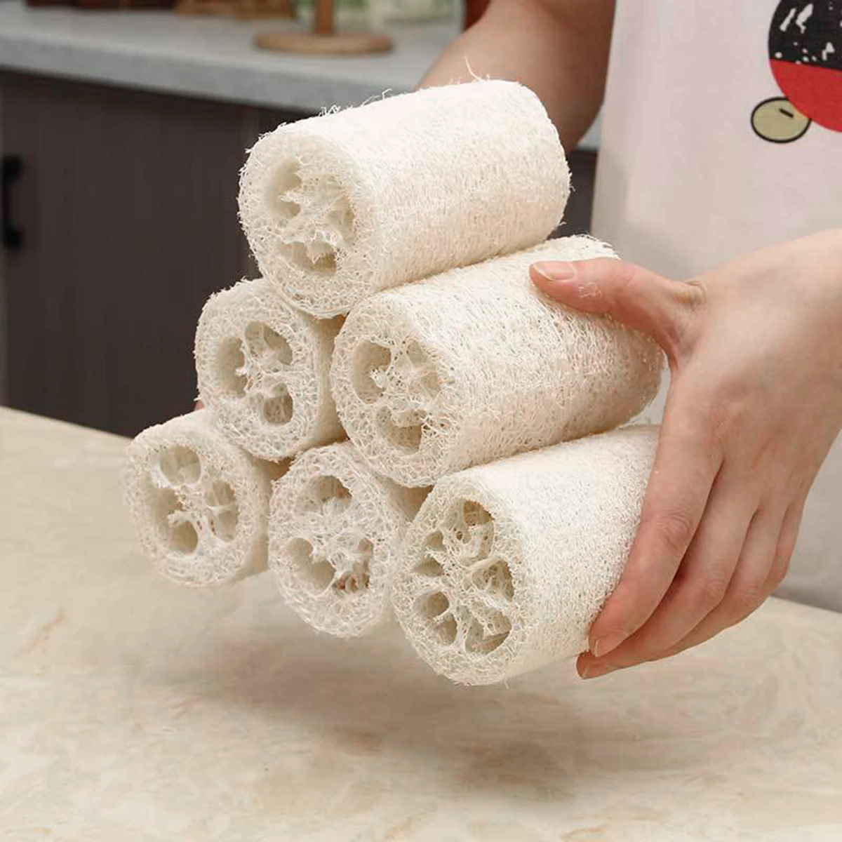 Natural Loofah Luffa Loofa Bath Body Shower Sponge Kitchen Cleaing Scrubber Scrub Pad
Natural Loofah Luffa Loofa Bath Body Shower Sponge Kitchen Cleaing Scrubber Scrub Pad