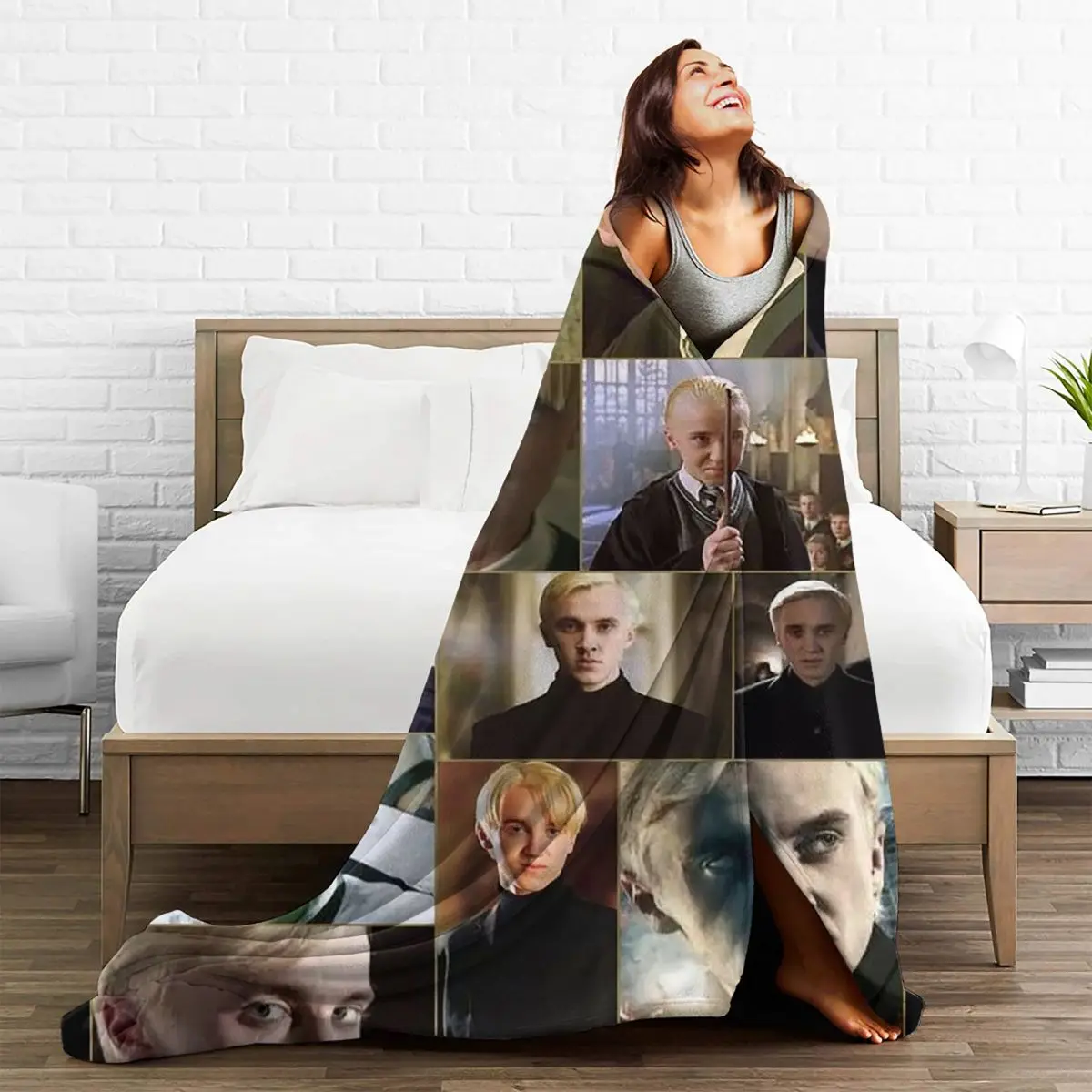 Draco Malfoy Plaid Blanket Velvet Spring/Autumn Purebred Magic Wizard Soft Throw Blanket for Home Outdoor Rug Piece
Draco Malfoy Plaid Blanket Velvet Spring/Autumn Purebred Magic Wizard Soft Throw Blanket for Home Outdoor Rug Piece