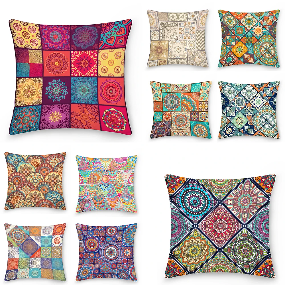 Mandala Pillowcase Decorative Sofa Cushion Case Bed Pillow Cover Home Decor Car Cushion Cover Bohemian Pillow Case 45*45cm
Mandala Pillowcase Decorative Sofa Cushion Case Bed Pillow Cover Home Decor Car Cushion Cover Bohemian Pillow Case 45*45cm