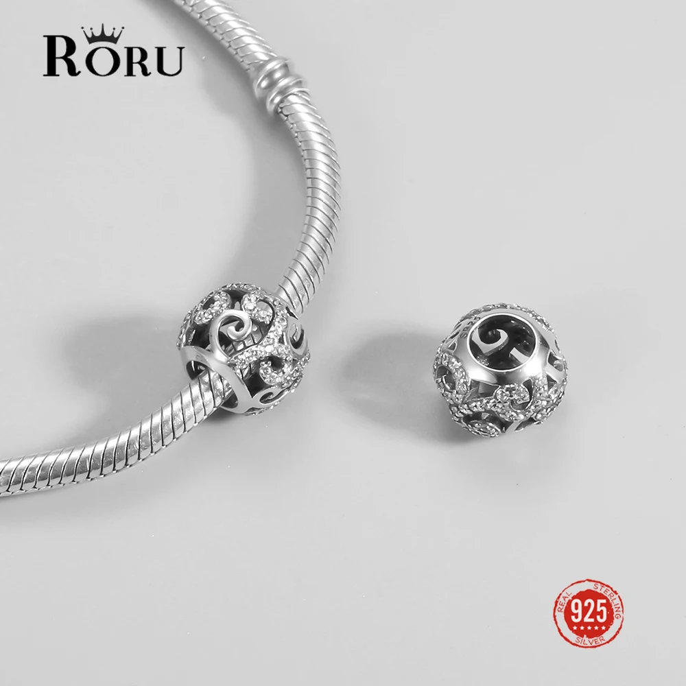 S925 Sterling Silver Zircon Hollow Beads Charm Bracelets Diy Charms for Jewelry Making Luxury Silver Jewelry Gift for Women
S925 Sterling Silver Zircon Hollow Beads Charm Bracelets Diy Charms for Jewelry Making Luxury Silver Jewelry Gift for Women