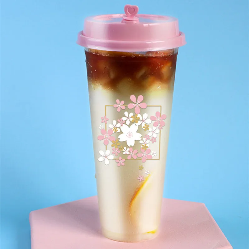 50pcs High quality flower tea cup frosted transparent disposable milk tea cup birthday party favors juice drinking cup with lid
50pcs High quality flower tea cup frosted transparent disposable milk tea cup birthday party favors juice drinking cup with lid