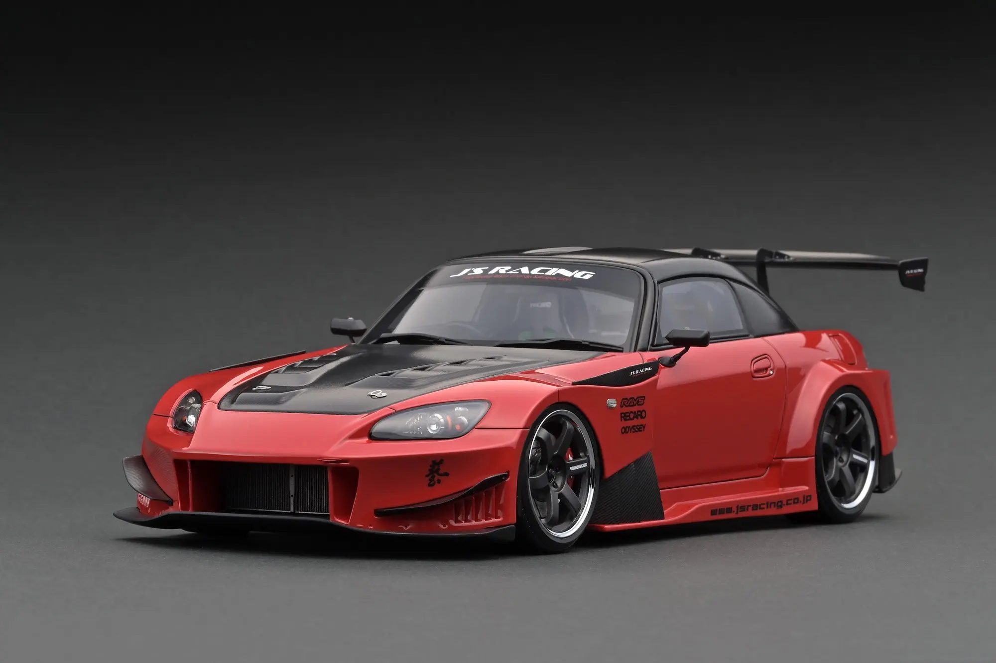 IG 1/18 2013 J'S RACING S2000 (AP1) Red DieCast Model Collection Limited Edition
IG 1/18 2013 J'S RACING S2000 (AP1) Red DieCast Model Collection Limited Edition