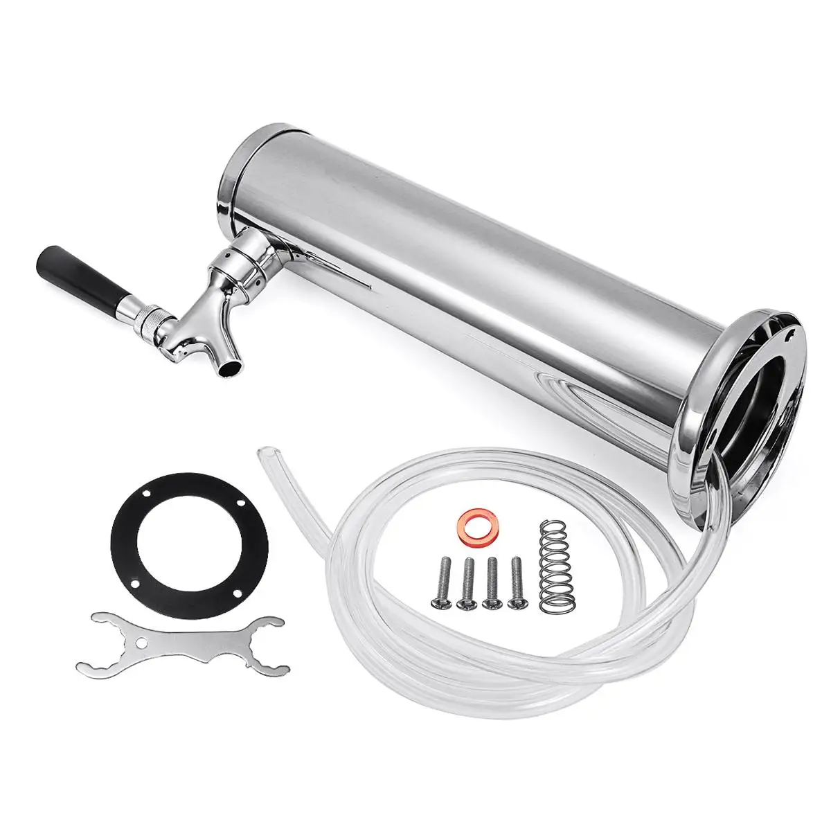 Juice B eer Draft Single Dispenser Faucet Tap Drink Tower Bar Stainless Steel Beer-Tap Pourer-Bar Beverage Dispenser
Juice B eer Draft Single Dispenser Faucet Tap Drink Tower Bar Stainless Steel Beer-Tap Pourer-Bar Beverage Dispenser