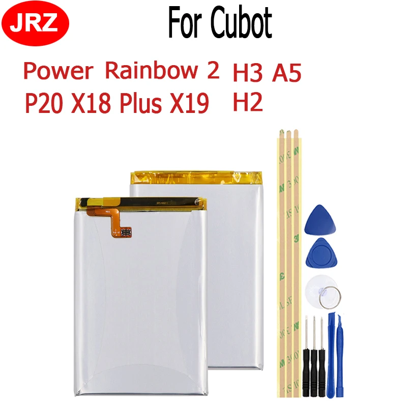 Для Cubot Мощность P20 X18 плюс X19 Rainbow 2 Батарея Мобильный телефон высокого Ёмкость