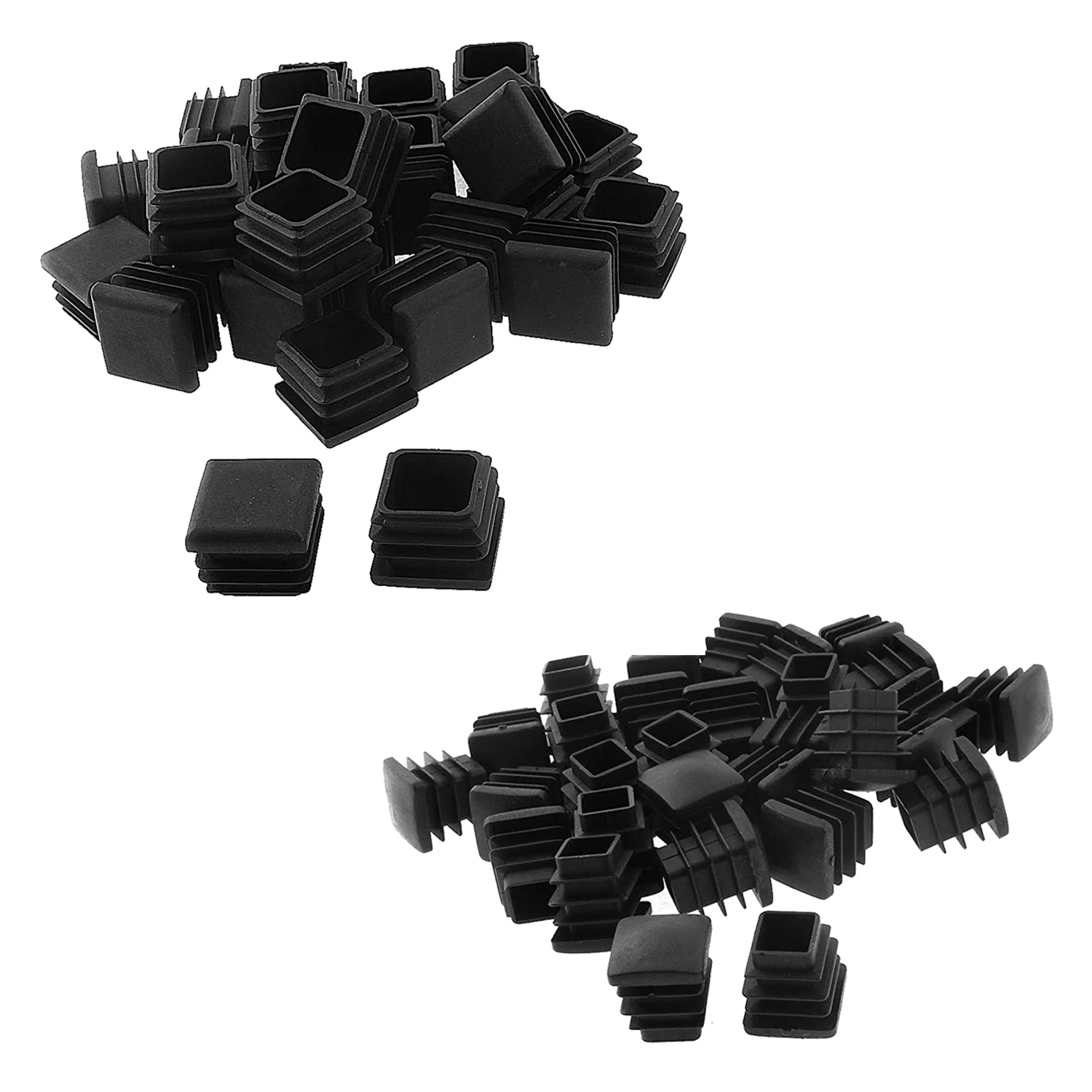 Square Table Chair Leg Tube Pipe Feet Insert Cap 25mmx25mm 30pcs Black
Square Table Chair Leg Tube Pipe Feet Insert Cap 25mmx25mm 30pcs Black