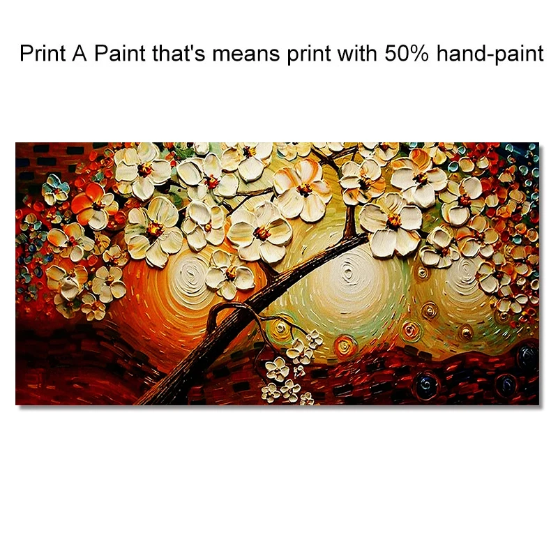 Abstract Oil Painting 100% Handpainted Flower Tree Knife Painting for Living Room Morden Wall Art Home Decor Frameless Gifts
Abstract Oil Painting 100% Handpainted Flower Tree Knife Painting for Living Room Morden Wall Art Home Decor Frameless Gifts