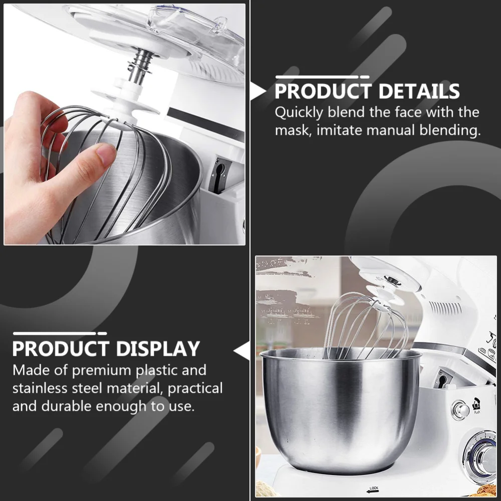 1 Set Multifunctional Chef Machine Kneading Machine Electric Egg Mixer (Plug)
1 Set Multifunctional Chef Machine Kneading Machine Electric Egg Mixer (Plug)
