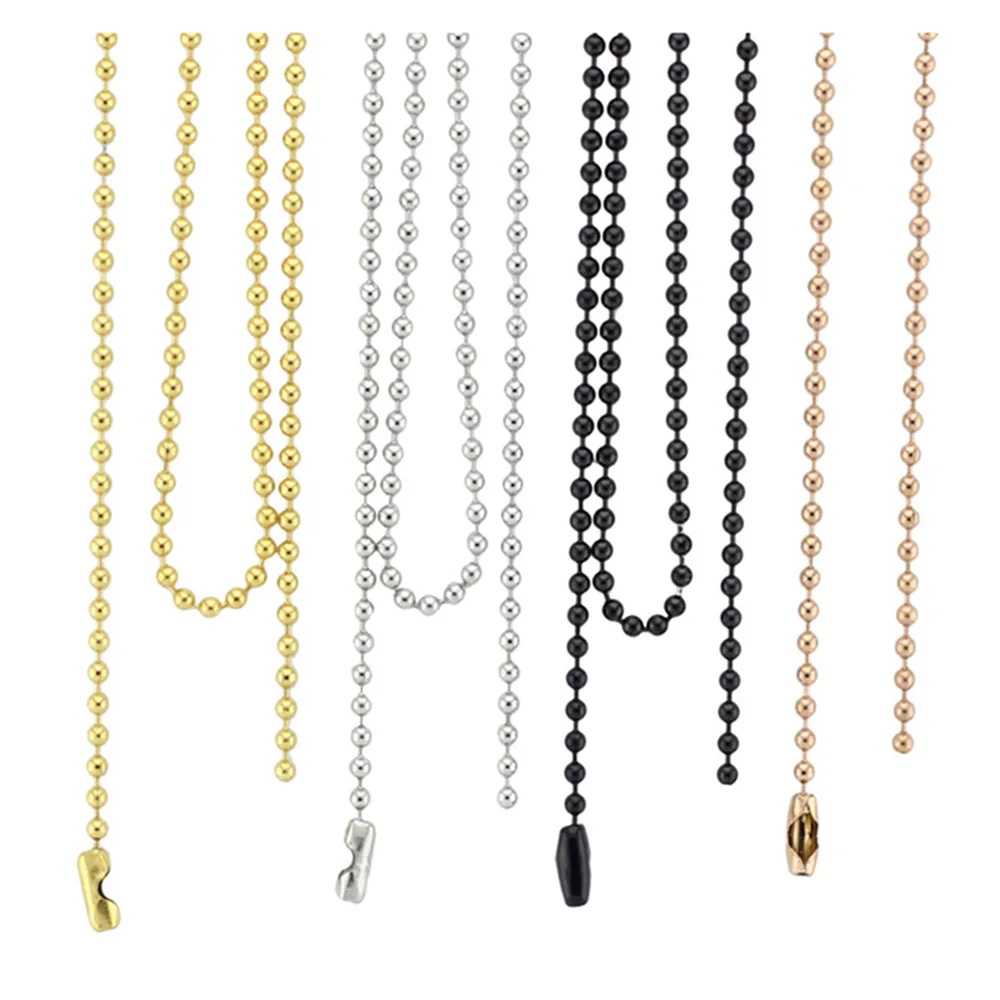 BOFEE 316L Stainless Steel Ball Chain Necklace 18''-32'' Silver/Rose Gold/Gold/Black 2.4mm Pendant Dream Catcher Women Men
BOFEE 316L Stainless Steel Ball Chain Necklace 18''-32'' Silver/Rose Gold/Gold/Black 2.4mm Pendant Dream Catcher Women Men