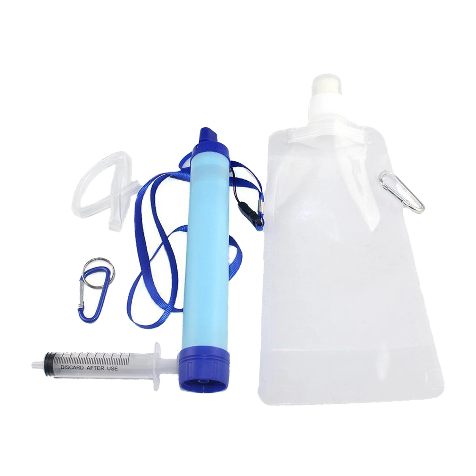 Outdoor Water Purifier Wild Survival Camping Portable Travel Water Filter Straight Drink Straw Type Water Purifier
Outdoor Water Purifier Wild Survival Camping Portable Travel Water Filter Straight Drink Straw Type Water Purifier