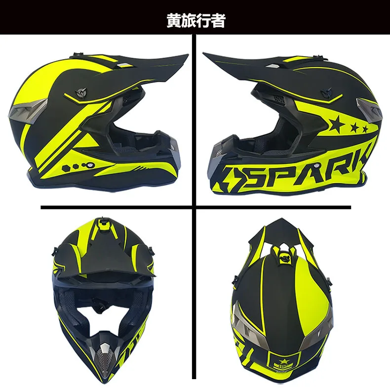 Professional Motorcycle Off-road Helmet Motocross Helmet Full Face Helmet 0408-21
Professional Motorcycle Off-road Helmet Motocross Helmet Full Face Helmet 0408-21
