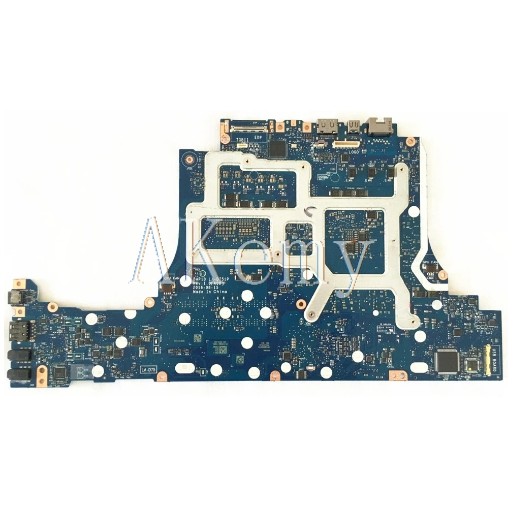 For DELL Alienware 15 R3 17 R4 Laptop Motherboard BAP10 LA-D751P RNF7V CN-0RNF7V Mainboard i7-7700HQ N17E-G2-A1 GTX1070 8GB
For DELL Alienware 15 R3 17 R4 Laptop Motherboard BAP10 LA-D751P RNF7V CN-0RNF7V Mainboard i7-7700HQ N17E-G2-A1 GTX1070 8GB