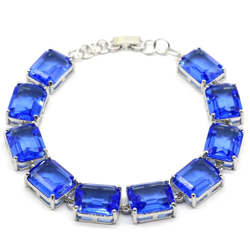 18x11mm Pretty Created Rich Blue Violet Tanzanite Wedding Silver Bracelet 8-9inch
18x11mm Pretty Created Rich Blue Violet Tanzanite Wedding Silver Bracelet 8-9inch