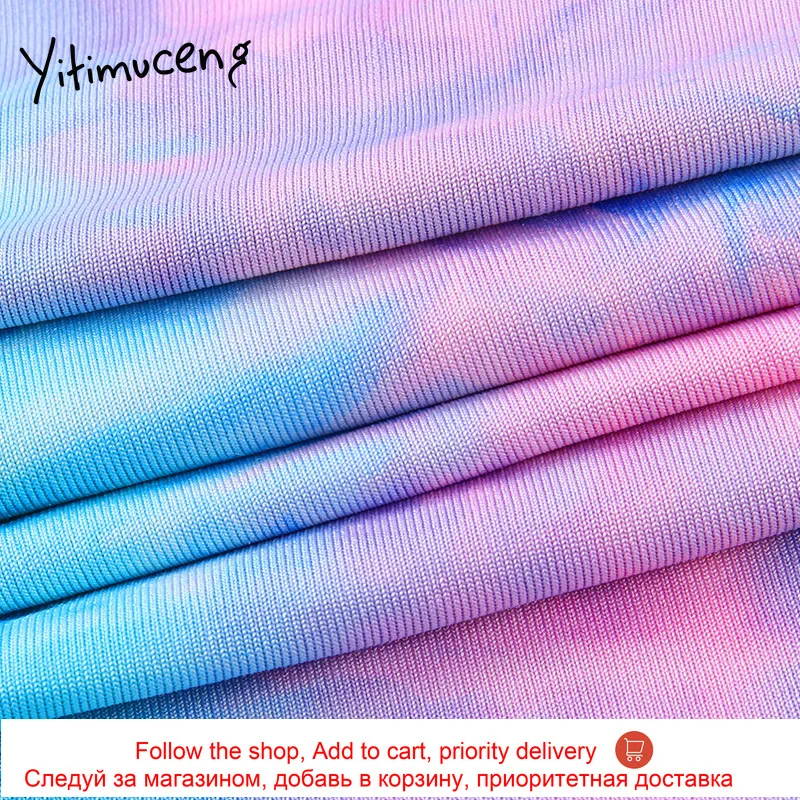 Yitimuceng Sexy Solid Strapless Dress Tie Dye Spliced Print Club Pencil Autumn 2021 Slash Neck Long Sleeve Lady Dresses New
Yitimuceng Sexy Solid Strapless Dress Tie Dye Spliced Print Club Pencil Autumn 2021 Slash Neck Long Sleeve Lady Dresses New
