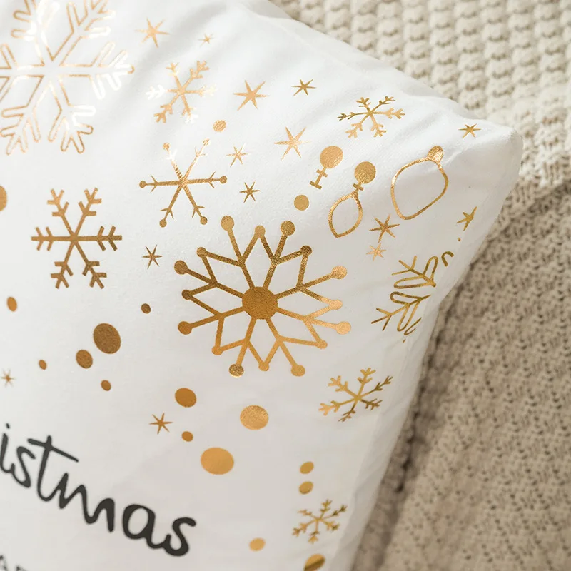 FANLUS Christmas Cushion Cover Home Decoration Bronzing Sofa Cushion Pillow Case Seat Car Home Pillow Case Wedding Decoration 
FANLUS Christmas Cushion Cover Home Decoration Bronzing Sofa Cushion Pillow Case Seat Car Home Pillow Case Wedding Decoration