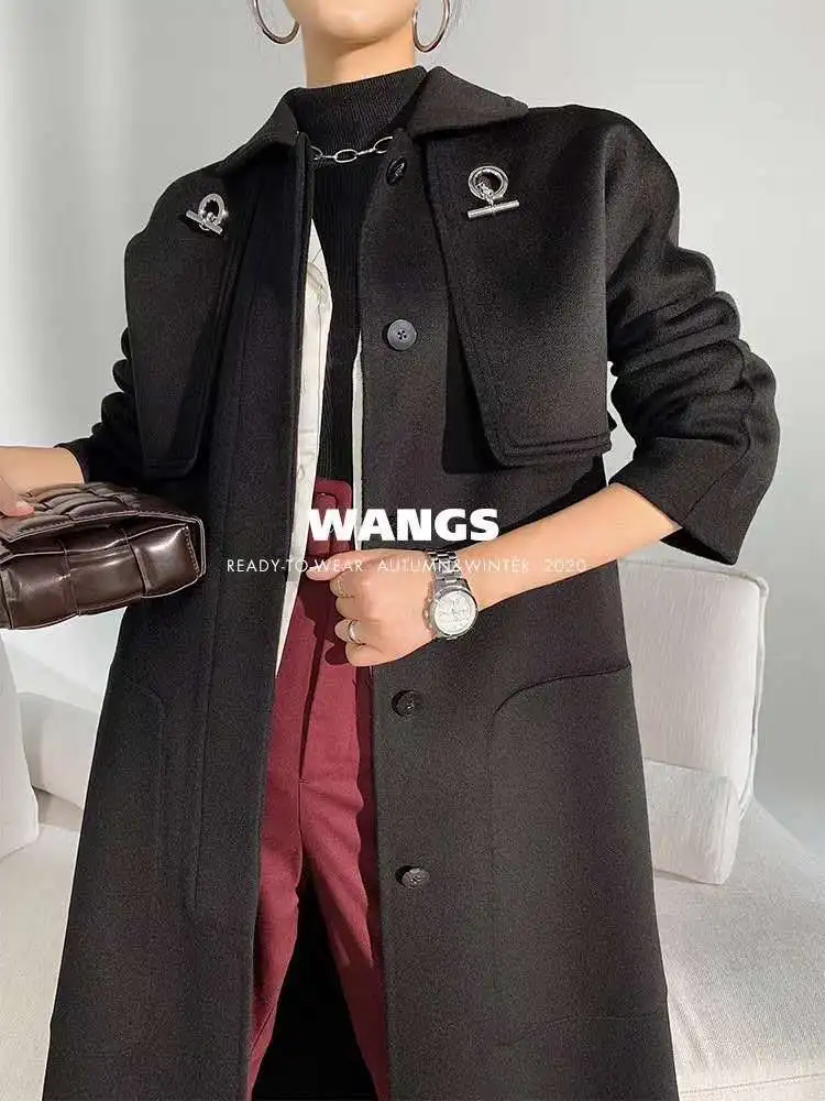 fall H, 2020 new female cloth coat coat two-piece can remove a large number of spot morning gown
fall H, 2020 new female cloth coat coat two-piece can remove a large number of spot morning gown