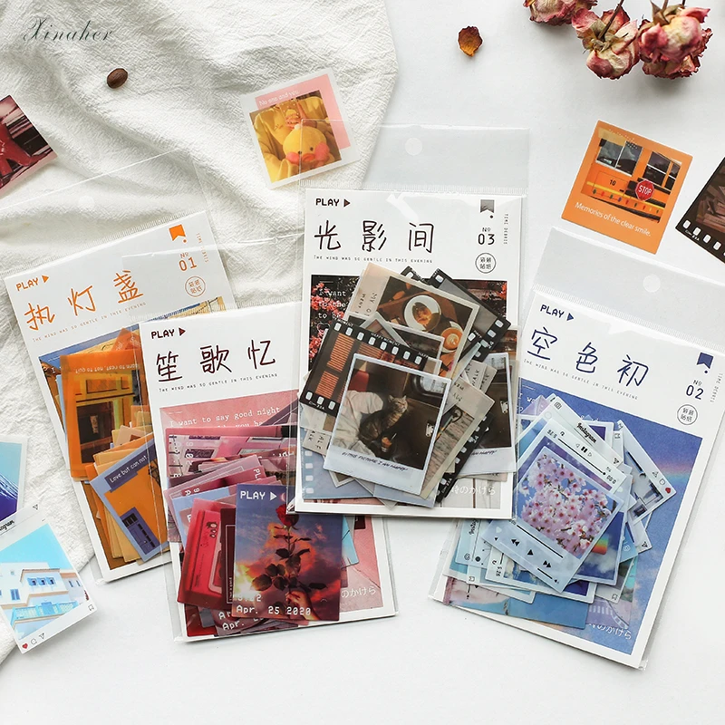 40pcs/bag Vintage Time Fragment Series PVC sticker package DIY diary decoration sticker album scrapbooking
40pcs/bag Vintage Time Fragment Series PVC sticker package DIY diary decoration sticker album scrapbooking