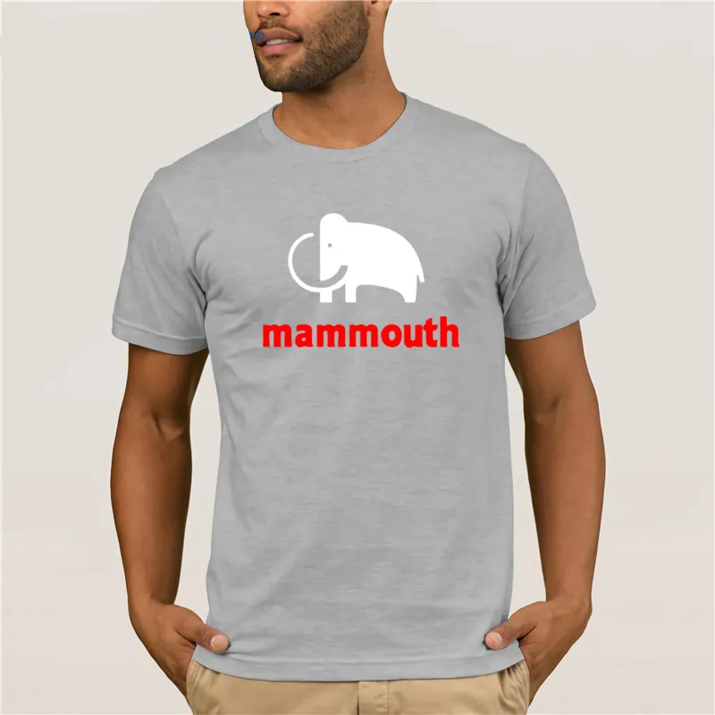 Мамонт Homme Mammouth логотип животных забавные в винтажном стиле с логотипом Франции