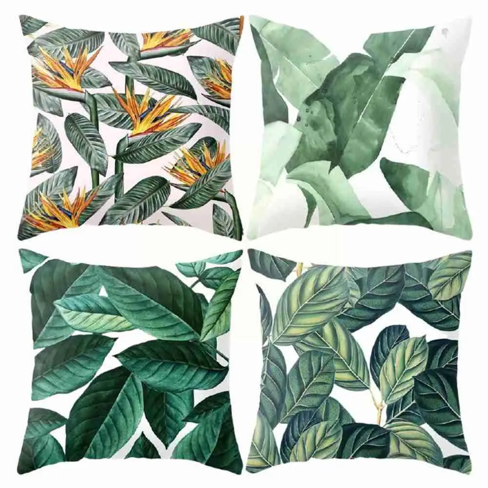 Tropical Plants Pattern Decorative Cushions Pillowcase Pillow Cover Cushion Decoration Polyester Throw Pillowcover Sofa A4L2
Tropical Plants Pattern Decorative Cushions Pillowcase Pillow Cover Cushion Decoration Polyester Throw Pillowcover Sofa A4L2