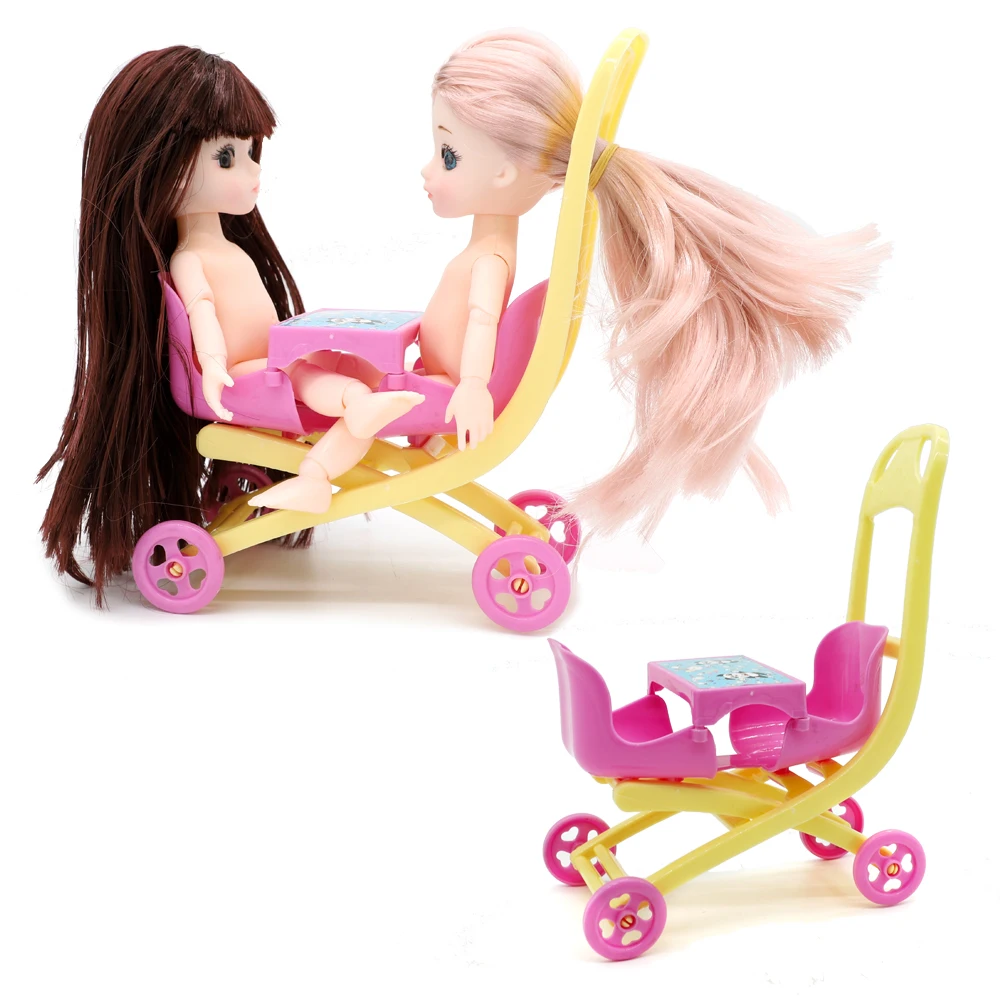 Детская коляска для кукол кукольный домик Барби аксессуары мебели детская
