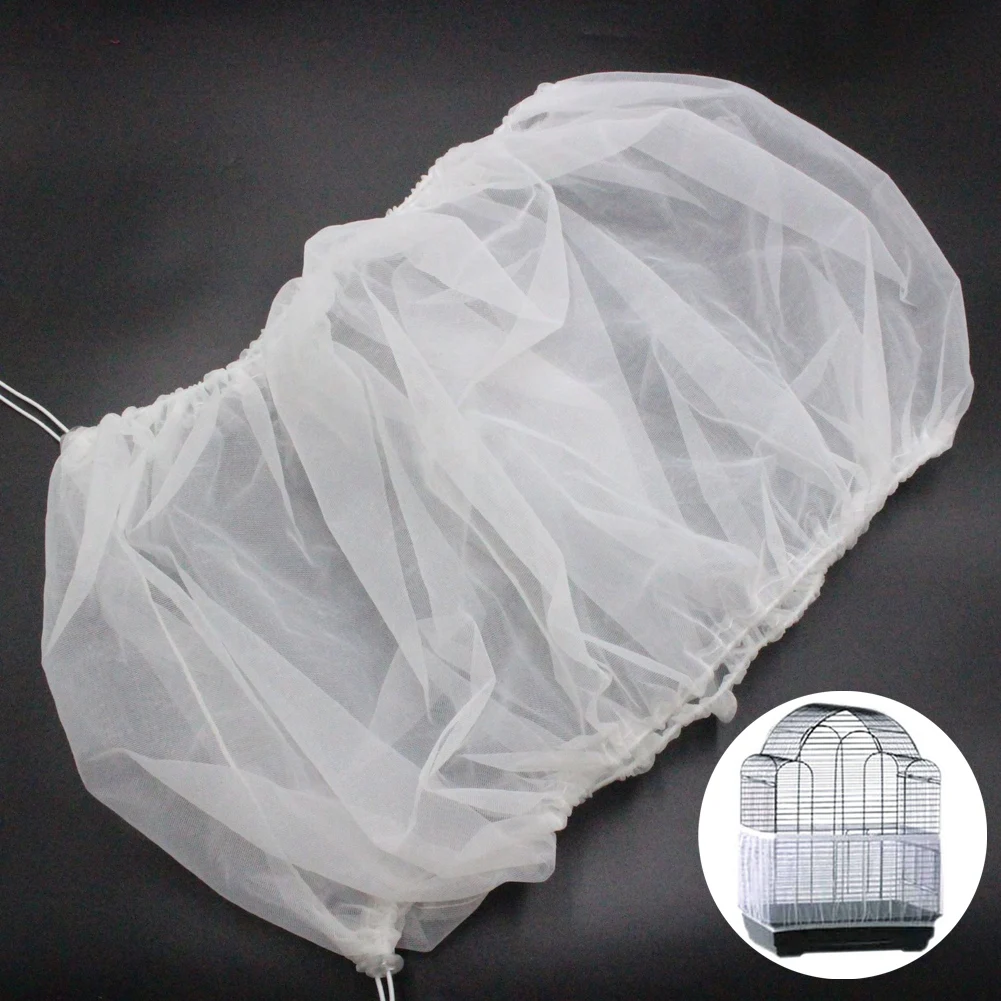 Nylon Mesh Bird Cage Cover Shell Skirt Net Adjustable Bird Cage Seed Catcher Pet Cover Cleaning Shell
Nylon Mesh Bird Cage Cover Shell Skirt Net Adjustable Bird Cage Seed Catcher Pet Cover Cleaning Shell