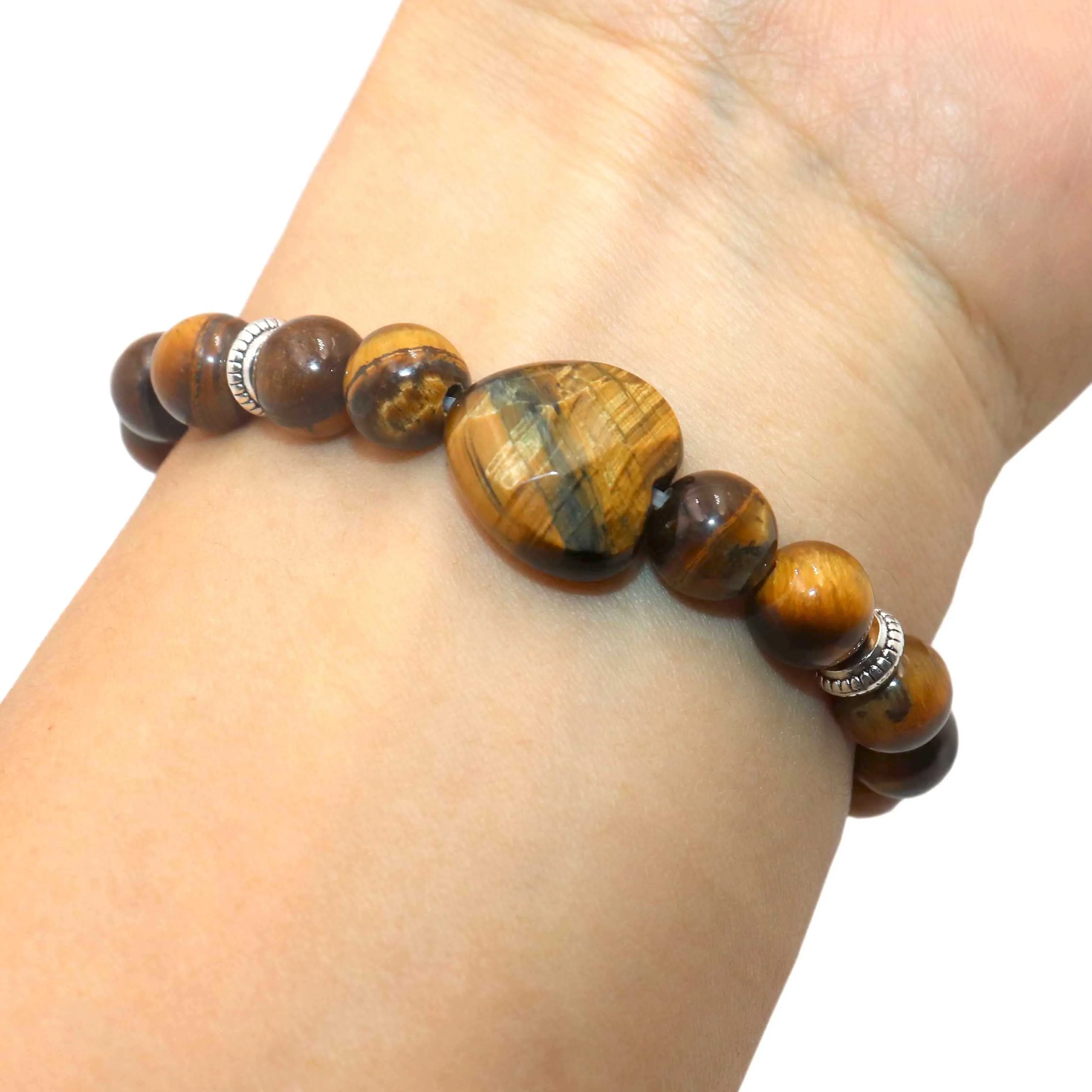 Женский браслет из натурального камня, 7 дюймов 
Женский браслет из натурального камня, 7 дюймов