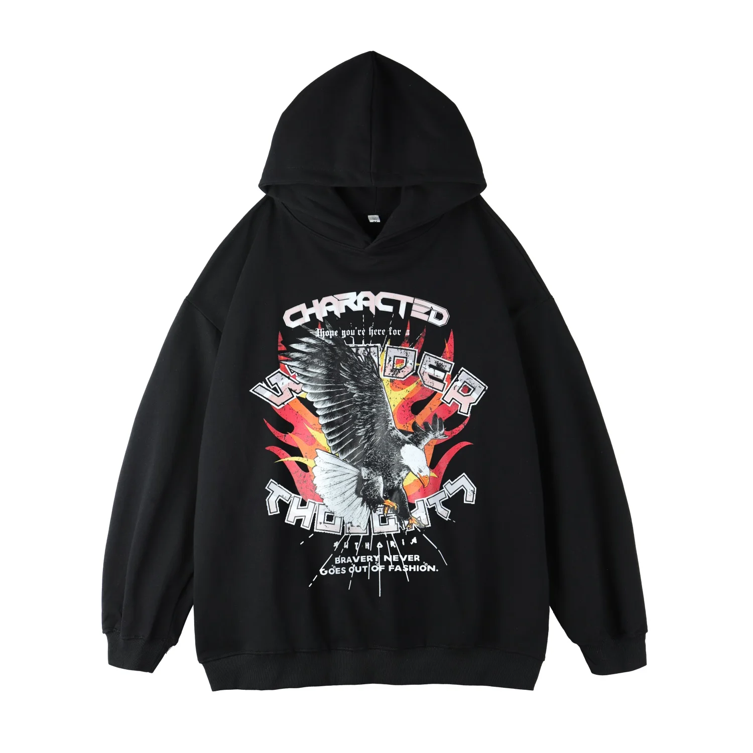 New Autumn Hoodie Women Gothic Streetwear Loose Hooded Sweatshirt 100% Cotton Harajuku Cartoon Flame Print Oversized Man Female
New Autumn Hoodie Women Gothic Streetwear Loose Hooded Sweatshirt 100% Cotton Harajuku Cartoon Flame Print Oversized Man Female
