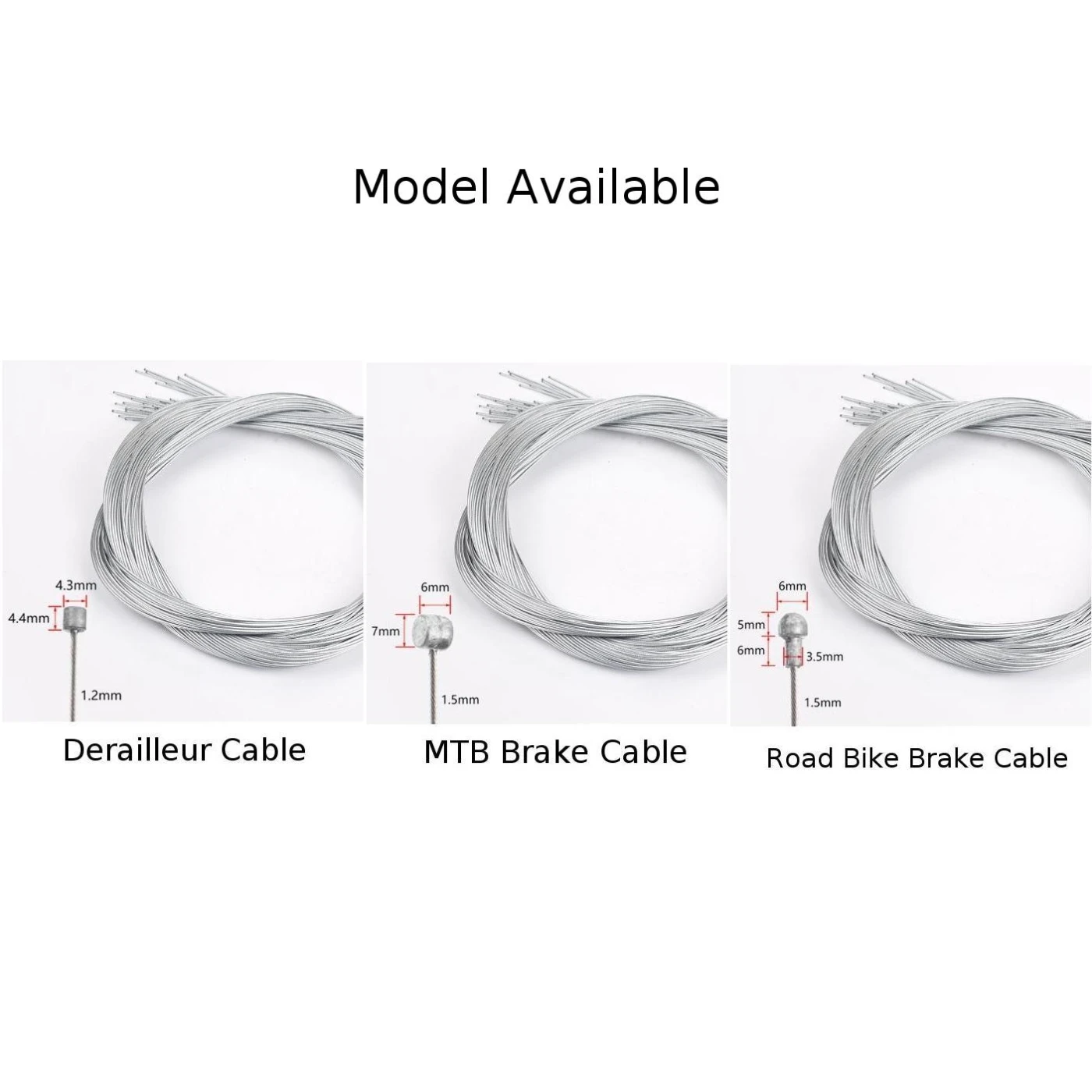 1PC Shifting Bike Cable For MTB Road Bicycle Shifter Brake Front Rear Derailleur Brake Cable Line Core Wire Rope Cycling Parts
1PC Shifting Bike Cable For MTB Road Bicycle Shifter Brake Front Rear Derailleur Brake Cable Line Core Wire Rope Cycling Parts