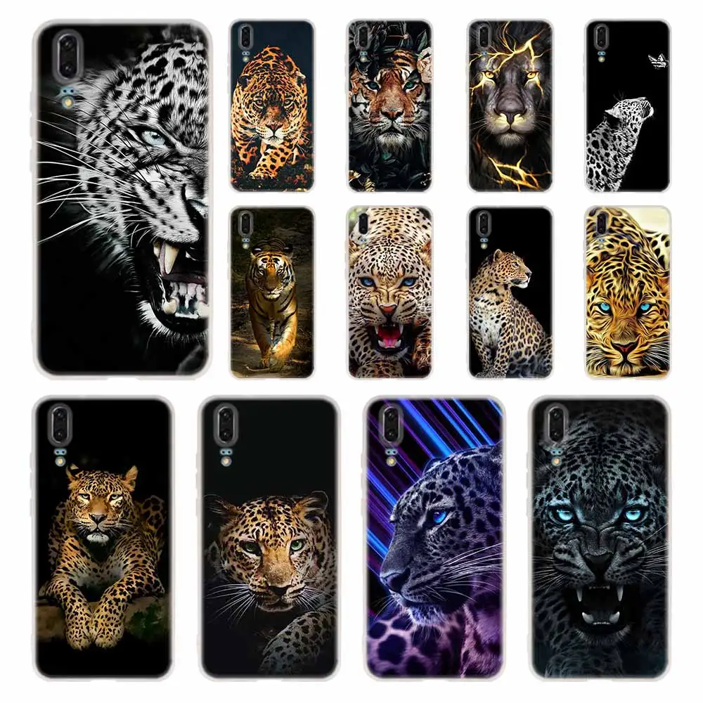 Fashion Tiger Leopard Soft Silicone Phone Case For Huawei P50 P40 P30 P20 Pro Lite E P samrt Z 2019 2020 2021 Cover
Fashion Tiger Leopard Soft Silicone Phone Case For Huawei P50 P40 P30 P20 Pro Lite E P samrt Z 2019 2020 2021 Cover