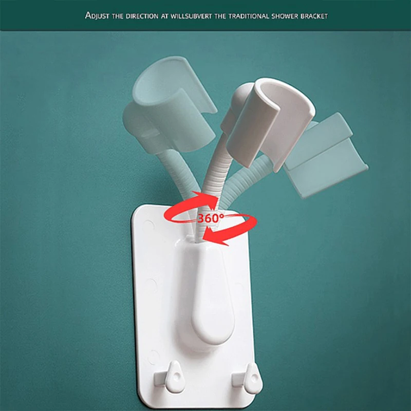 1 шт., настенный держатель для душевой лейки с 2 крючками и креплением на 360 °
1 шт., настенный держатель для душевой лейки с 2 крючками и креплением на 360 °